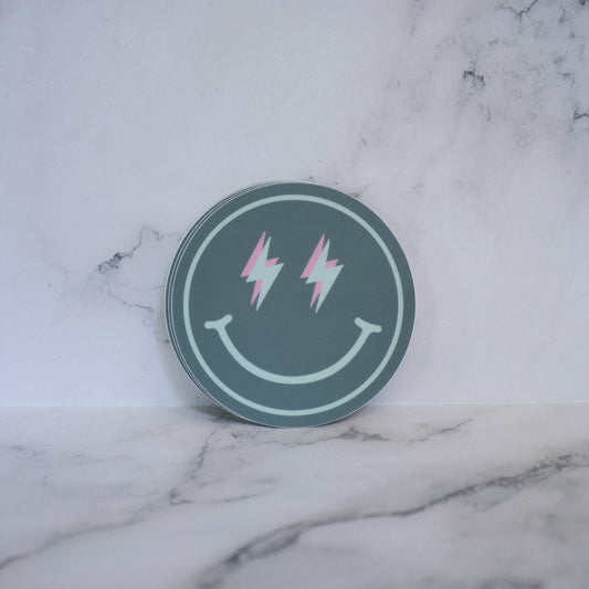 Electric Smiley Sticker