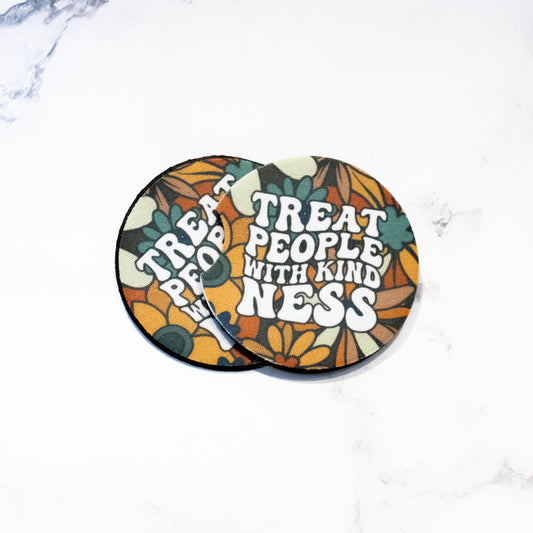 Kindness Car Coasters 2-Pack