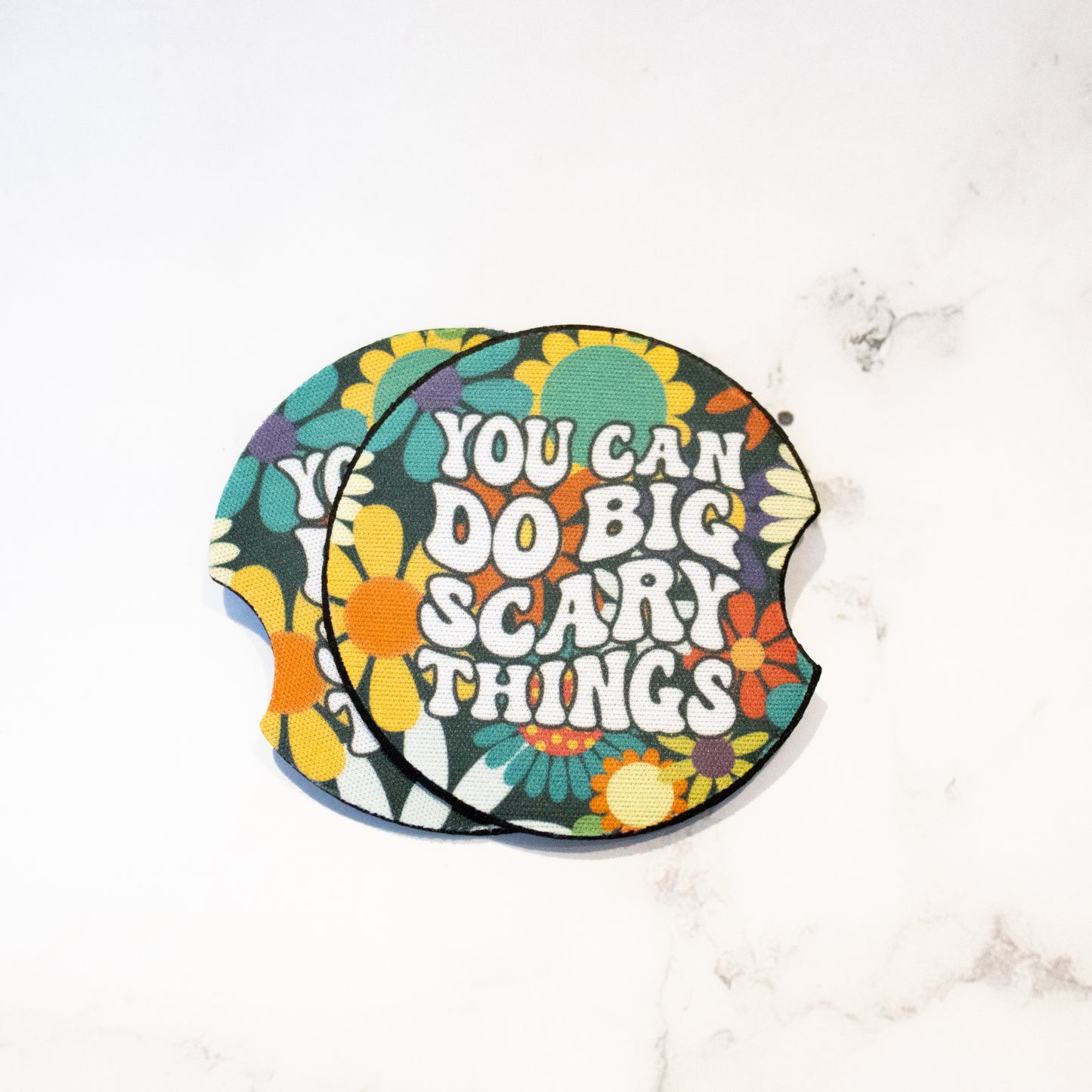 Big Scary Things Car Coasters 2-Pack