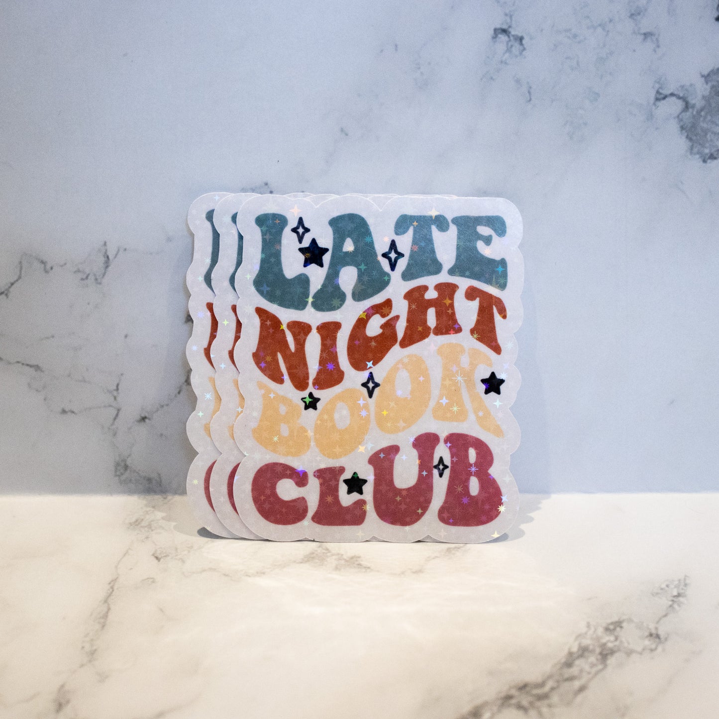 Late Night Book Club Sticker